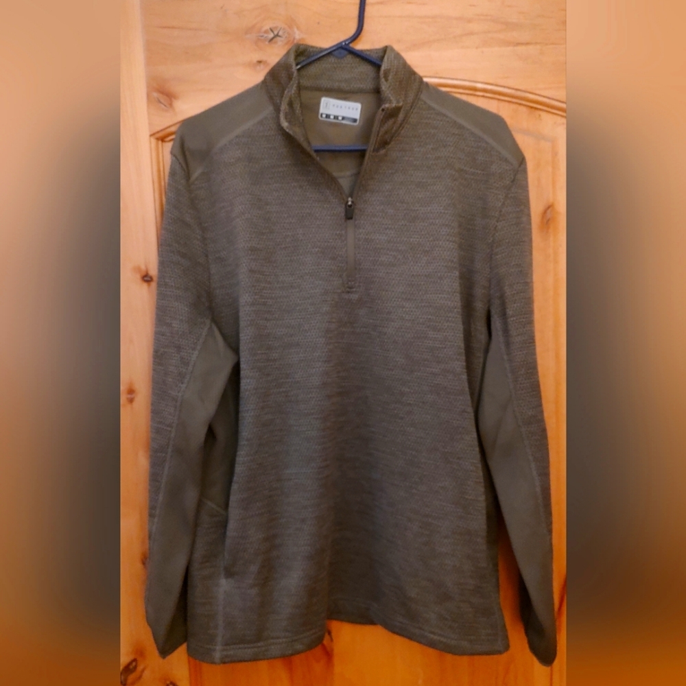 PGA Tour OD Green Quarter Zip